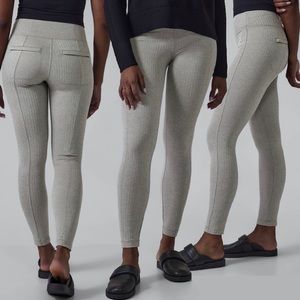 🆕 Athleta Delancey Herringbone Tight Bluff Grey